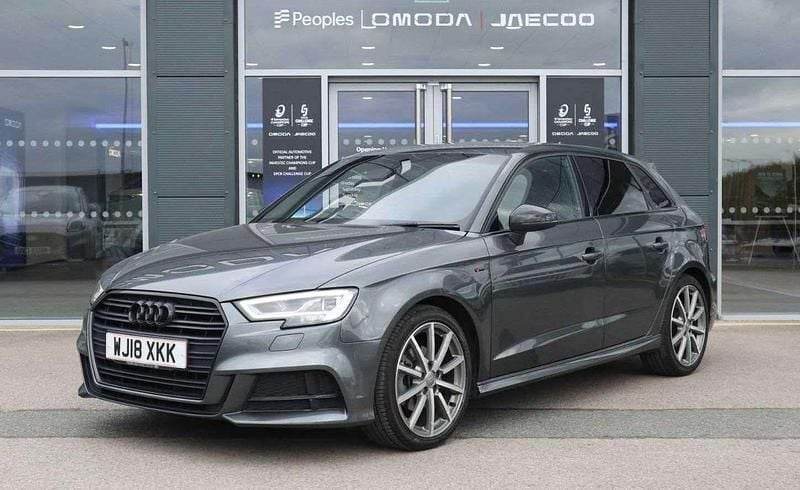 Grey Used 2018 Audi A3 Black Edition Hatchback | £13,696 (Fair price) - Image 1/3