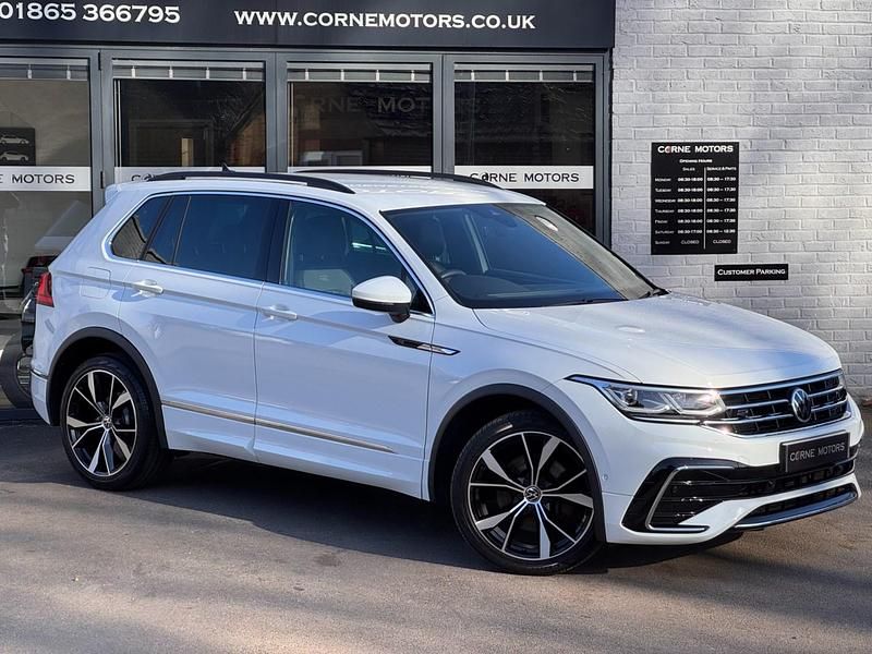 Used VW Tiguan R-line 190 HP (139 kW) 2021 White SUV