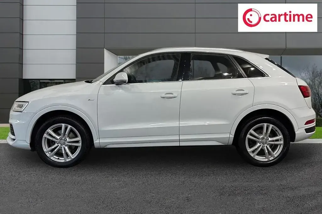 Used Audi Q3 S-Line 150 HP (110 kW) 2017 White SUV