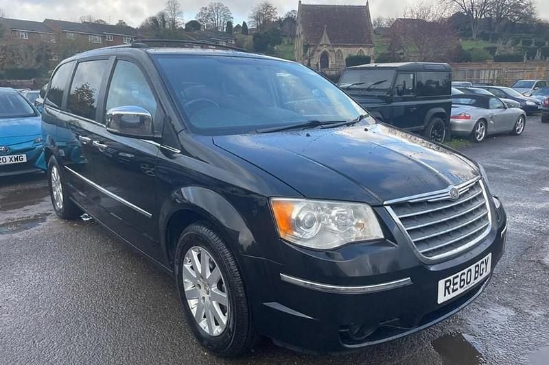 Used Chrysler Grand Voyager Limited 2010 Black MPV