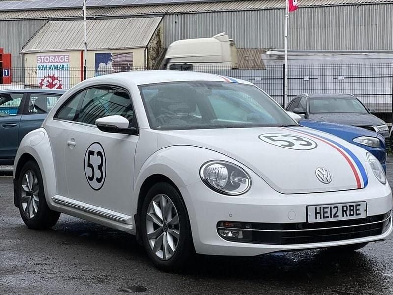 Used VW Beetle Design 160 HP (117 kW) 2012 White Hatchback