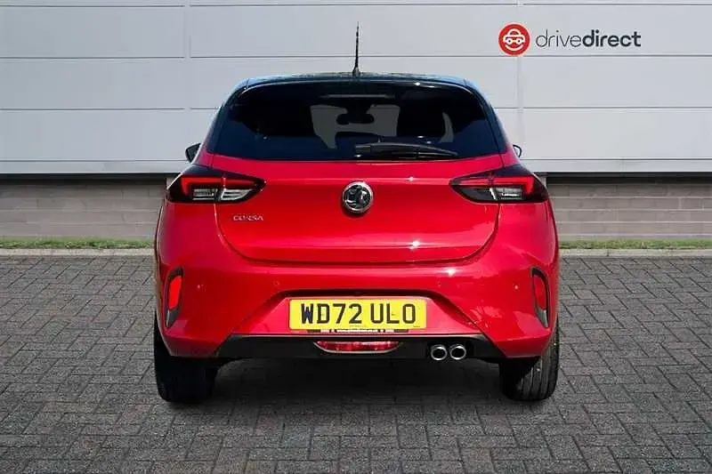Used Vauxhall Corsa Ultimate 130 HP (95 kW) 2023 Red Hatchback