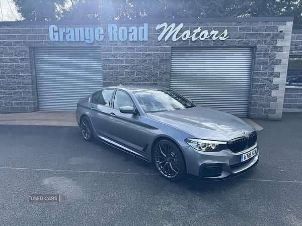Used BMW 520 M Sport 2018 Blue Sedan