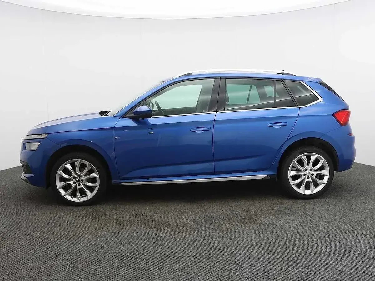 Used Skoda Kamiq SE L 147 HP (108 kW) 2020 Blue SUV