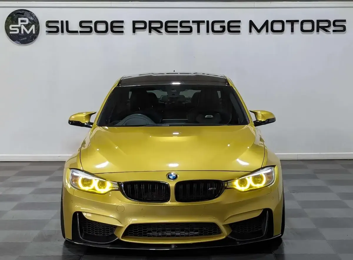 Used BMW M3 Comfort Edition 2016 Yellow Sedan