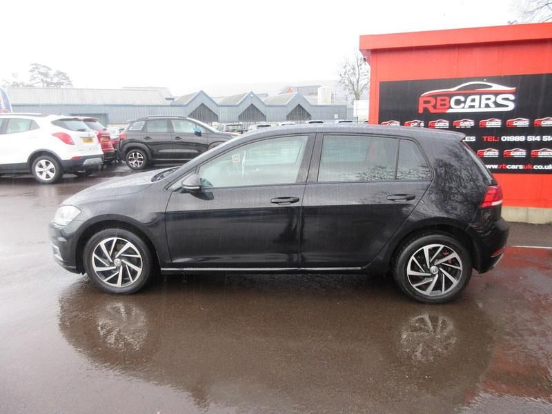 Used VW Golf VII Match 115 HP (84 kW) 2019 Black Hatchback