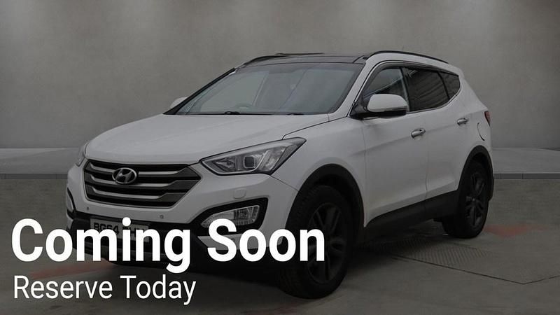 Used Hyundai Santa Fe Premium SE 2014 White SUV