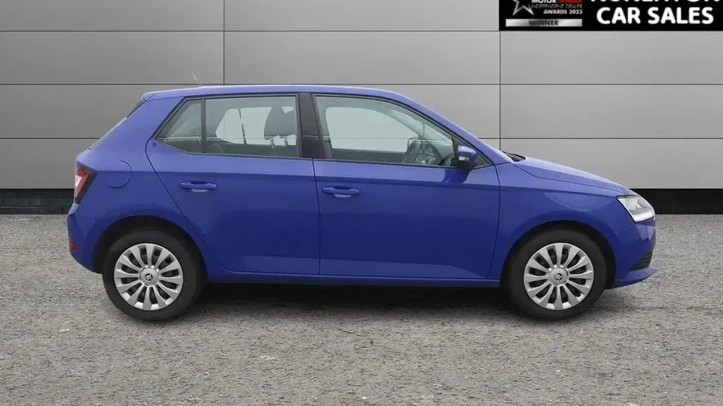 Used Skoda Fabia 2019 Blue Hatchback