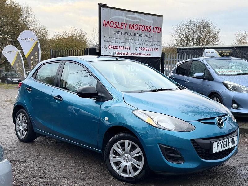 Blue Used 2012 Mazda 2 Hatchback | £2,190 (Good price) - Image 1/4