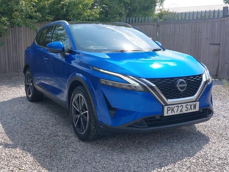 Blue Used 2022 Nissan Qashqai Tekna SUV | £19,998 (Expensive) - Image 1/4