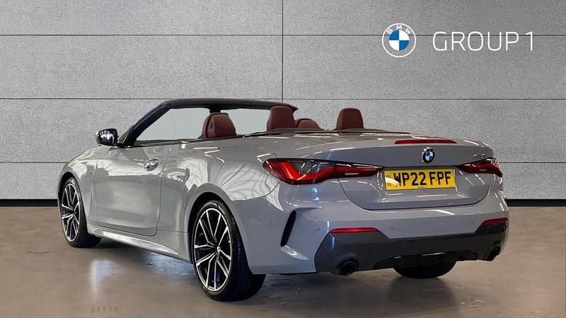 Used BMW 420 M Sport 184 HP (135 kW) 2022 Grey Cabriolet