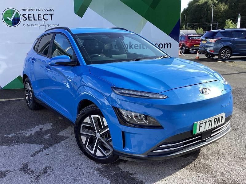 Denim blue Used 2021 Hyundai Kona Premium SUV | £10,700 (Fair price) - Image 1/4