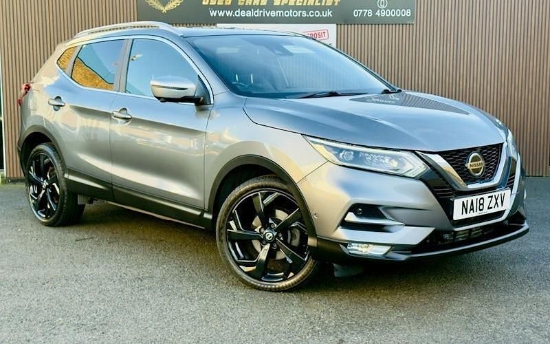 Grey Used 2018 Nissan Qashqai Tekna+ SUV | £10,990 (Fair price) - Image 1/4