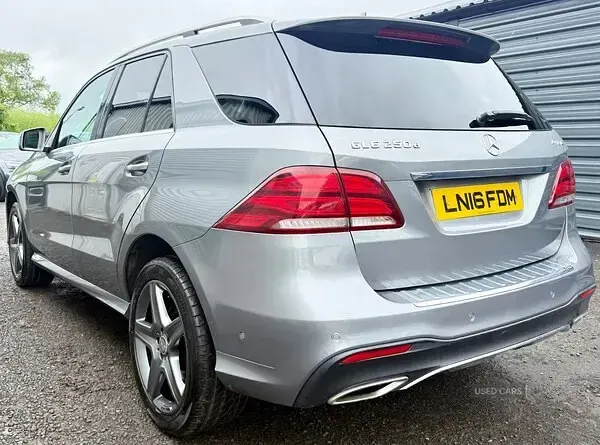 Used Mercedes GLE250 AMG line 204 HP (150 kW) 2016 Silver SUV