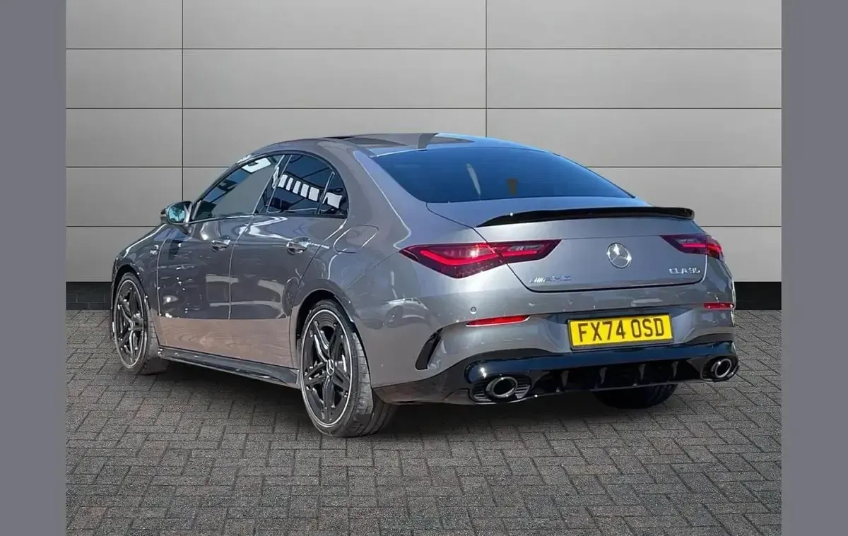 Used Mercedes CLA35 AMG Premium Plus 316 HP (232 kW) 2024 Grey Coupe