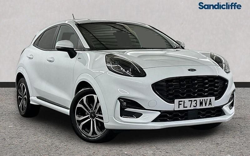 White Used 2023 Ford Puma ST-Line Hatchback | £15,215 (Good price) - Image 1/4