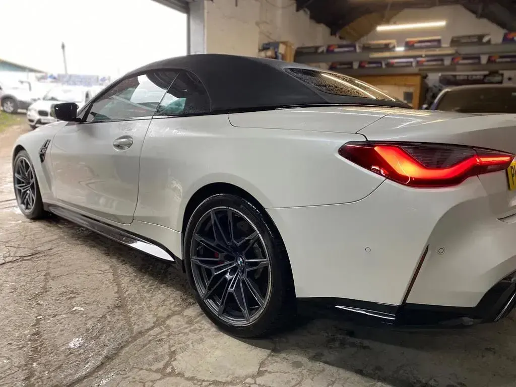Used BMW M4 Cabriolet Competition Edition 503 HP (369 kW) 2022 White Cabriolet