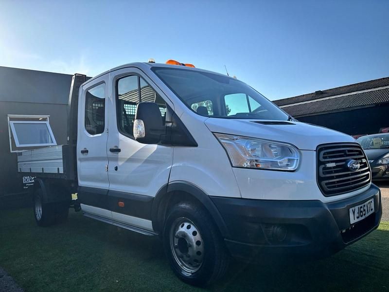 Used Ford Transit 125 HP (91 kW) 2015 White Cabriolet