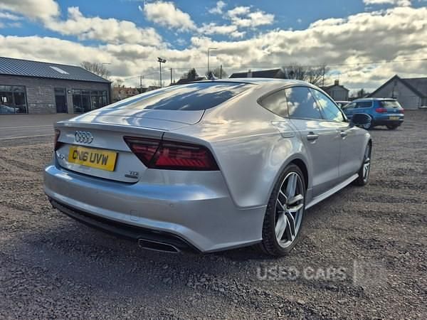 Used Audi A7 Black Edition 2016 Silver Hatchback