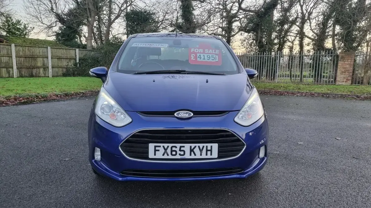 Used Ford B-MAX Titanium 105 HP (77 kW) 2015 Blue MPV