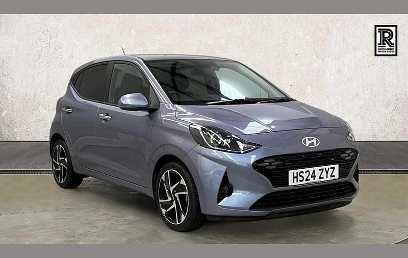Blue Used 2024 Hyundai i10 Premium Hatchback | £16,490 (Fair price) - Image 1/4