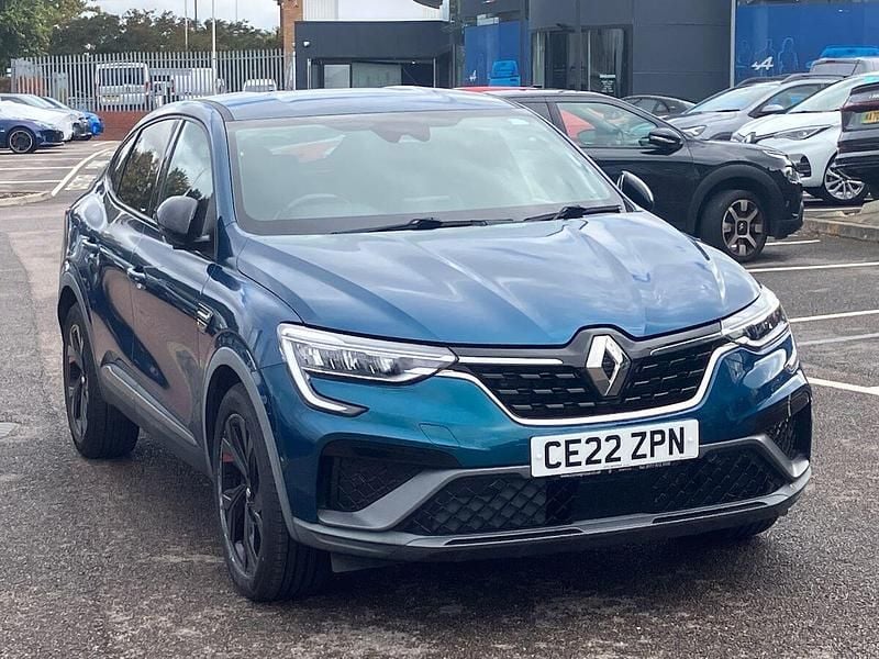 Metallic zanzibar blue Used 2022 Renault Arkana R.S. SUV | £16,838 (Fair price) - Image 1/1