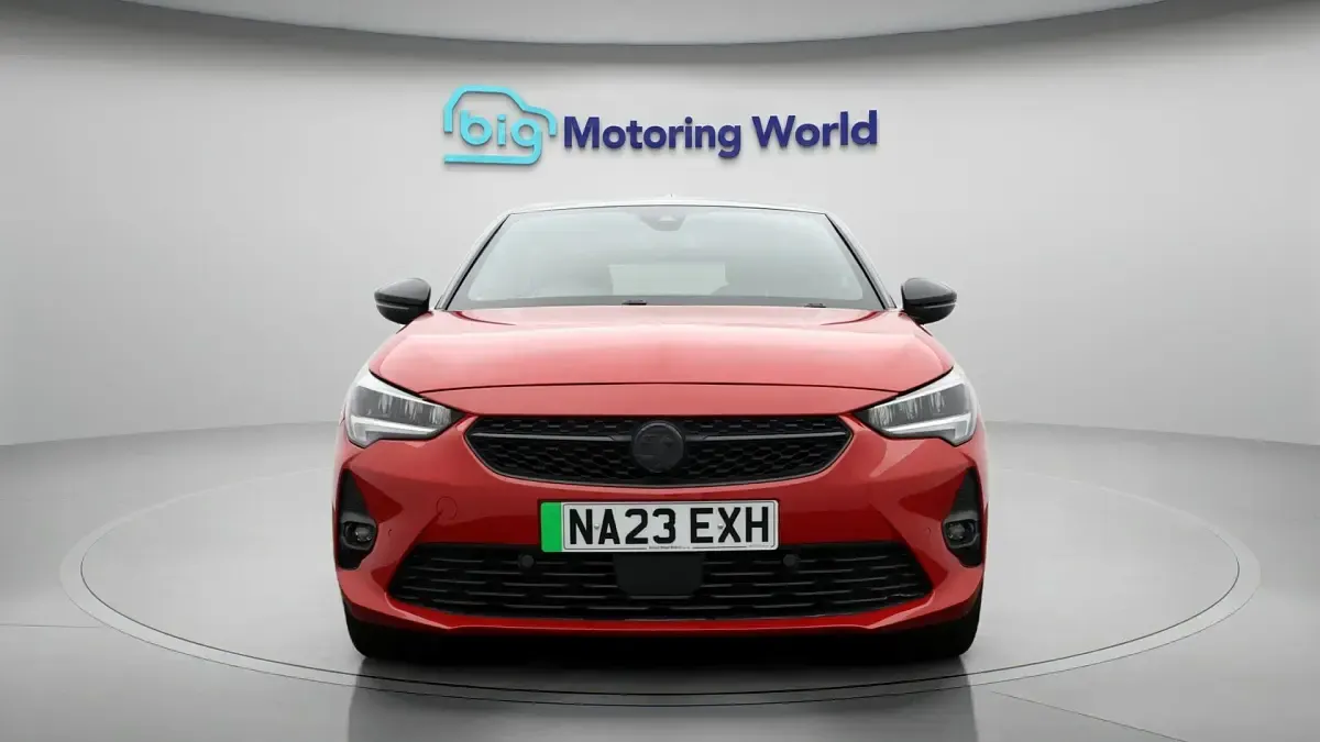 Used Vauxhall Corsa-e Edition 100 kW (136 HP) 2023 Red Hatchback