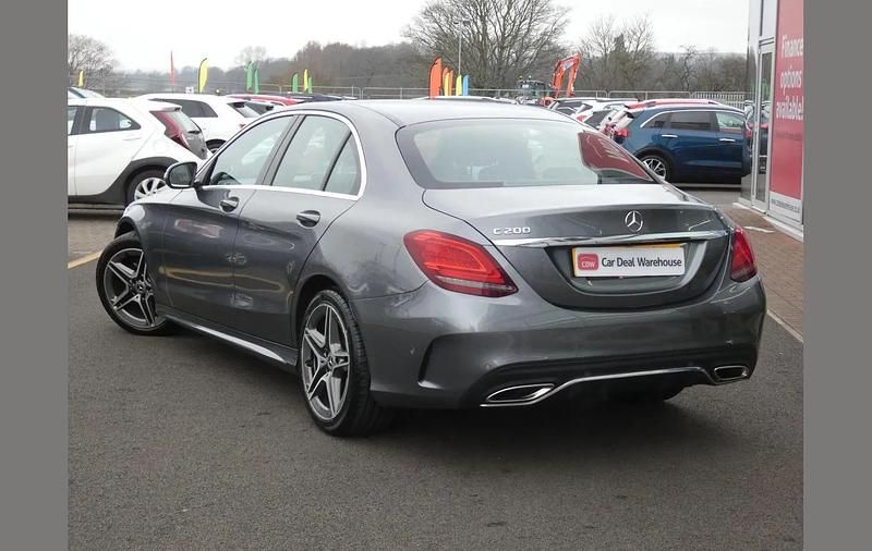 Used Mercedes C200 AMG Line Premium 180 HP (132 kW) 2019 Grey Sedan