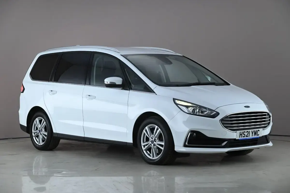 Begagnad Ford Galaxy Titanium 190 HK (139 kW) 2021 Vit Minibuss