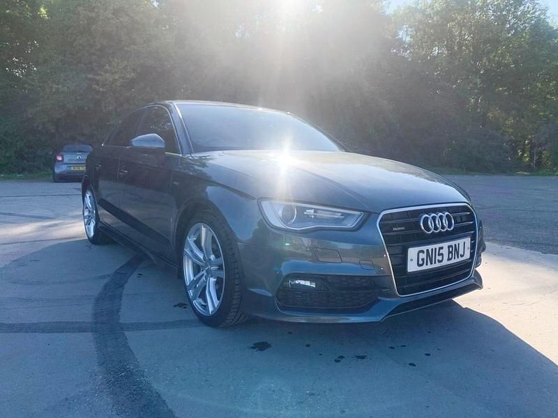 Grey Used 2015 Audi A3 S-Line Sedan | £7,250 (Fair price) - Image 1/4
