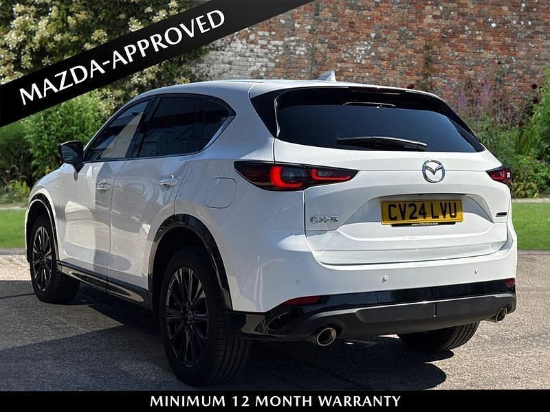Used Mazda CX-5 Homura-Line 165 HP (121 kW) 2024 White SUV
