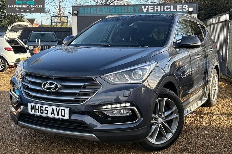Blue Used 2016 Hyundai Santa Fe Premium SE SUV | £12,250 (Fair price) - Image 1/1