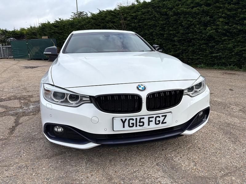 Used BMW 420 Sport Line 2015 White Coupe