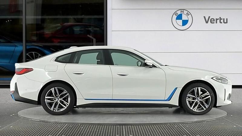 Used BMW i4 Sport Line 250 kW (340 HP) 2022 White Sedan