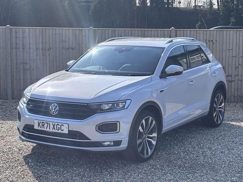 Used VW T-Roc R-line 150 HP (110 kW) 2021 Silver SUV