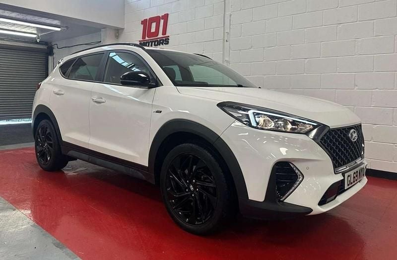 Used Hyundai Tucson N Line 177 HP (130 kW) 2019 White SUV