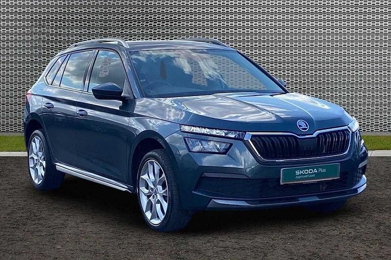 Quartz grey metallic Used 2021 Skoda Kamiq SE L SUV | £14,493 (Good price) - Image 1/4