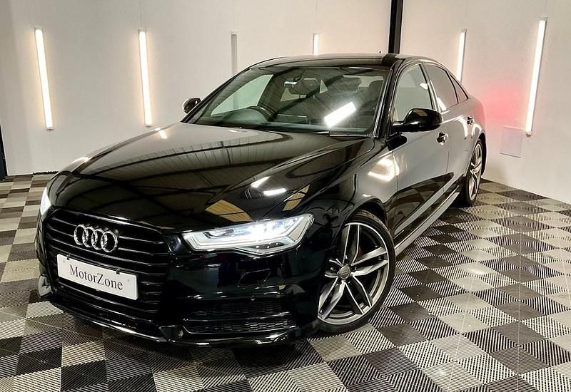 Used Audi A6 Black Edition 190 HP (139 kW) 2015 Black Sedan