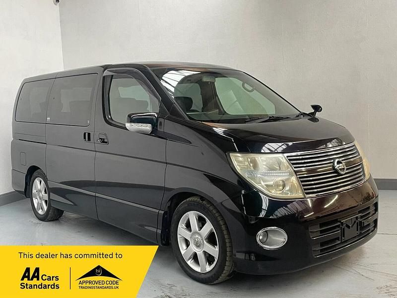 Used Nissan Elgrand 2007 Black MPV