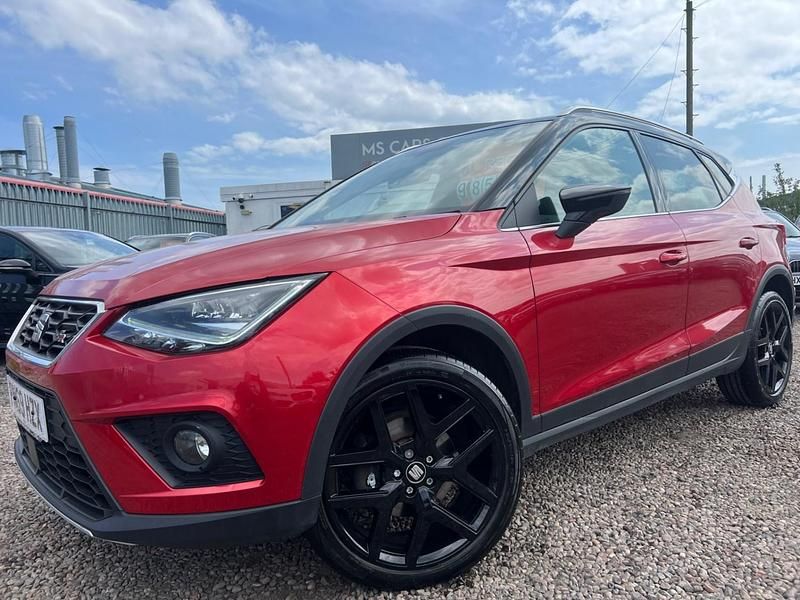 Red Used 2019 Seat Arona FR Sport SUV | £9,350 (Fair price) - Image 1/4