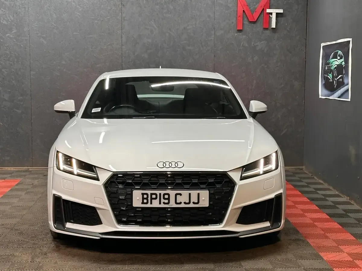 Used Audi TT S-Line 197 HP (144 kW) 2019 White Coupe