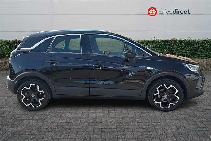 Used Vauxhall Crossland Ultimate 110 HP (80 kW) 2023 Black SUV