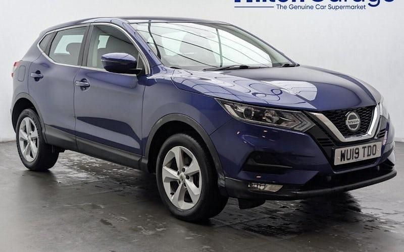 Blue Used 2019 Nissan Qashqai Acenta Premium SUV | £10,950 (Good price) - Image 1/4