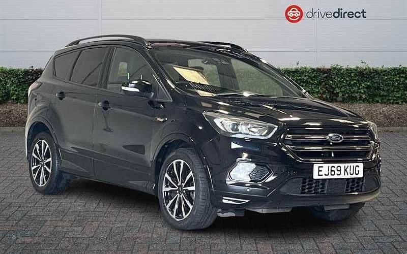 Black Used 2019 Ford Kuga ST-Line SUV | £14,841 (Good price) - Image 1/4