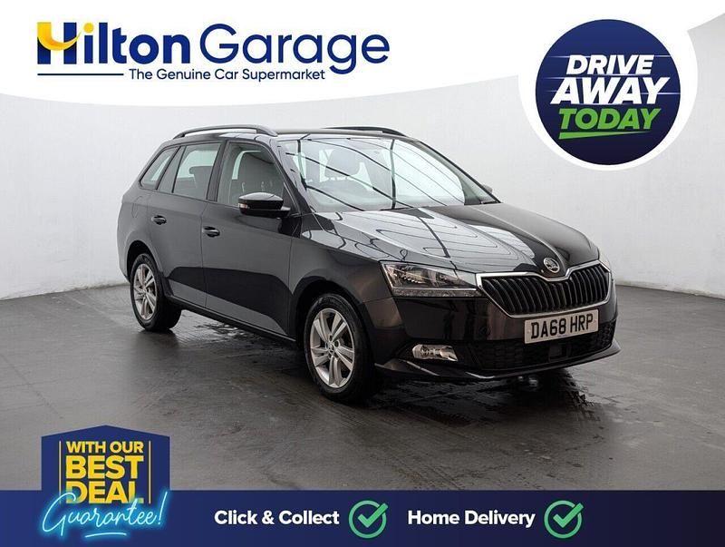 Black Used 2018 Skoda Fabia SE Estate | £9,000 (Fair price) - Image 1/4