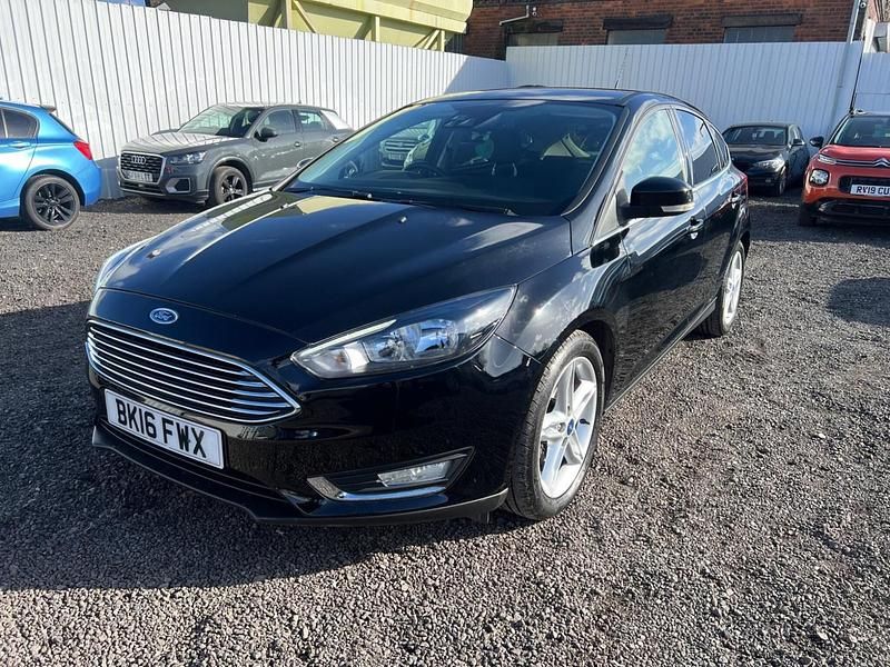 Used Ford Focus Titanium 2016 Black Hatchback