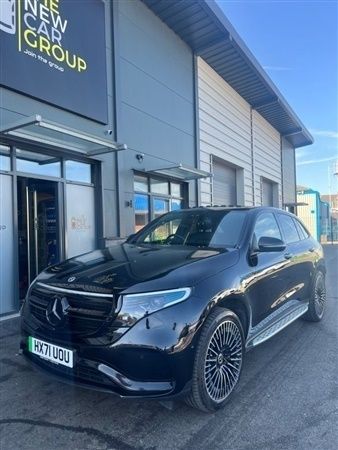Black Used 2022 Mercedes EQC400 AMG line SUV | £28,350 (Expensive) - Image 1/1