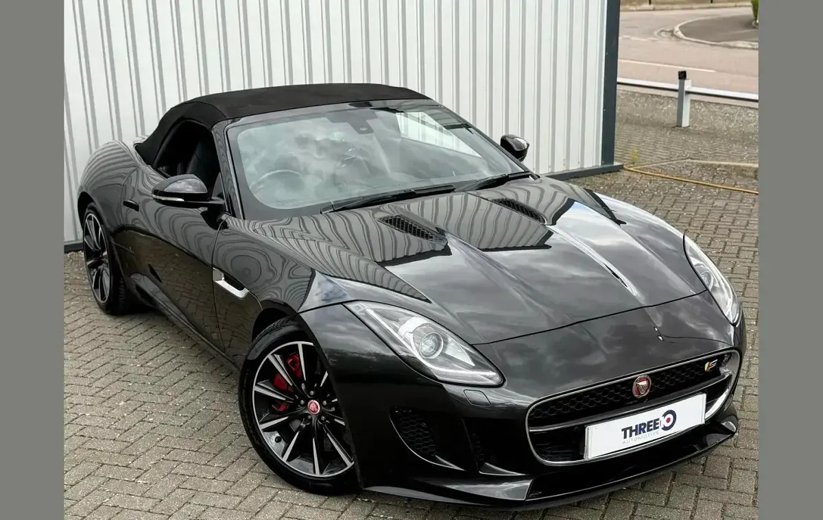 Used Jaguar F-Type Supercharged 375 HP (275 kW) 2016 Grey Cabriolet