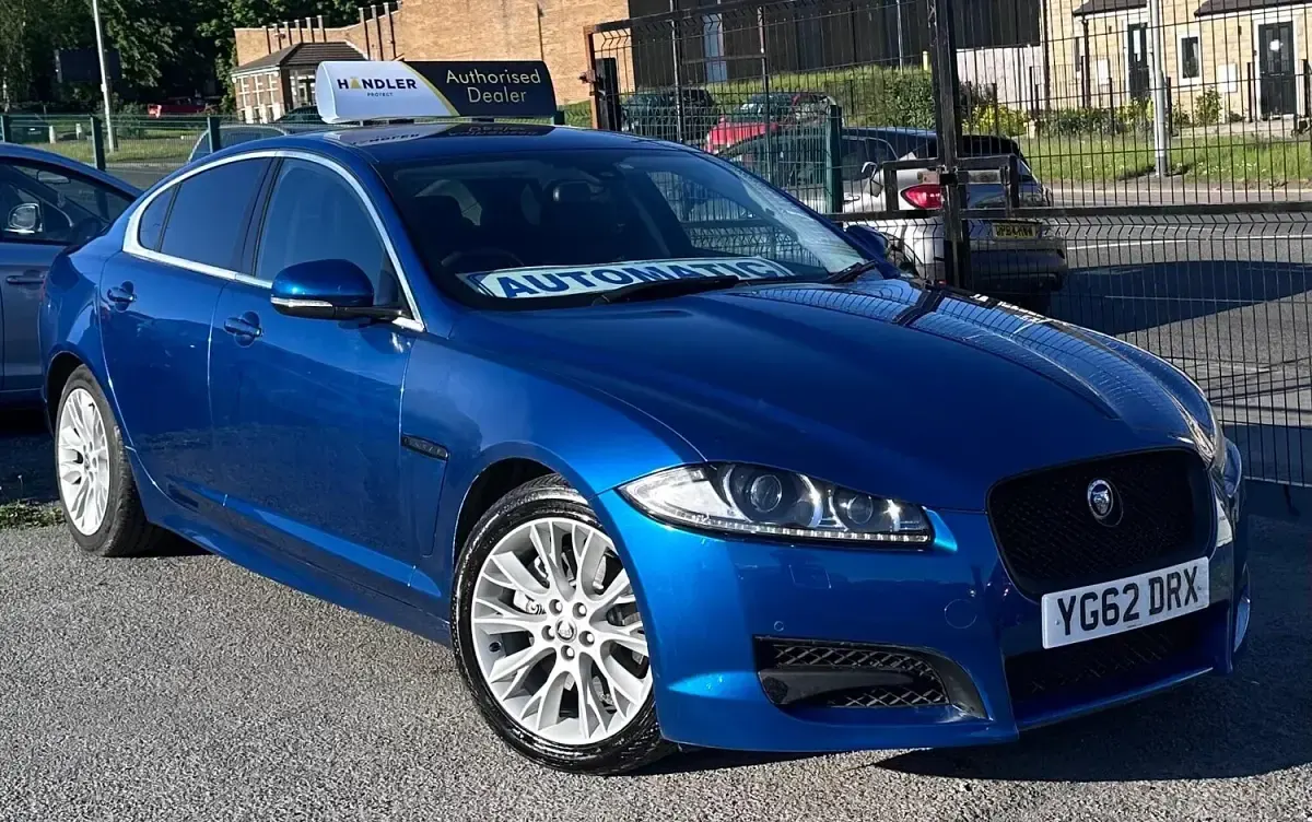 Used Jaguar XF S 2012 Blue Sedan
