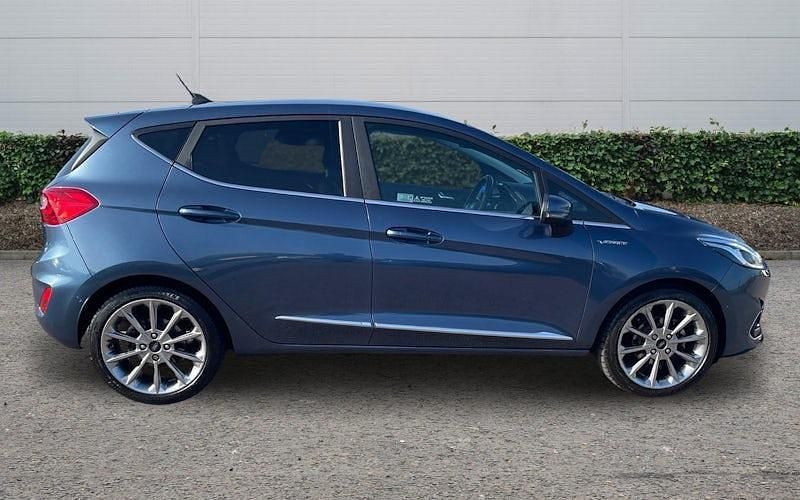 Used Ford Fiesta Vignale 125 HP (91 kW) 2020 Blue Hatchback